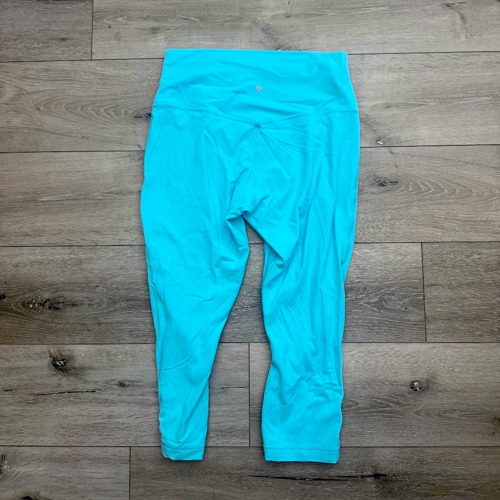 Lululemon Align™ High-Rise Pant 25” – Size 12 – Light Blue (GUC)